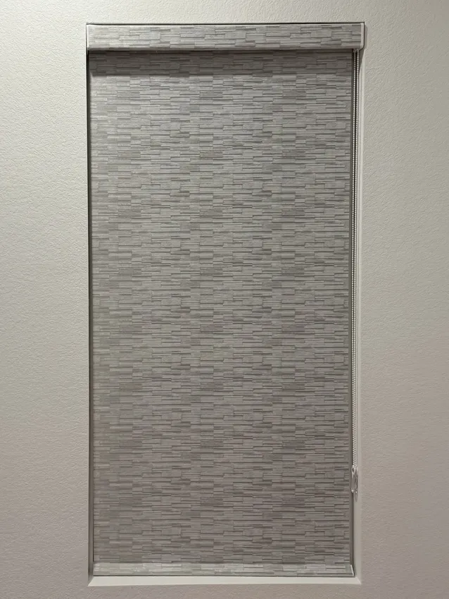 Olive Leaf Blinds window treatment installation 10